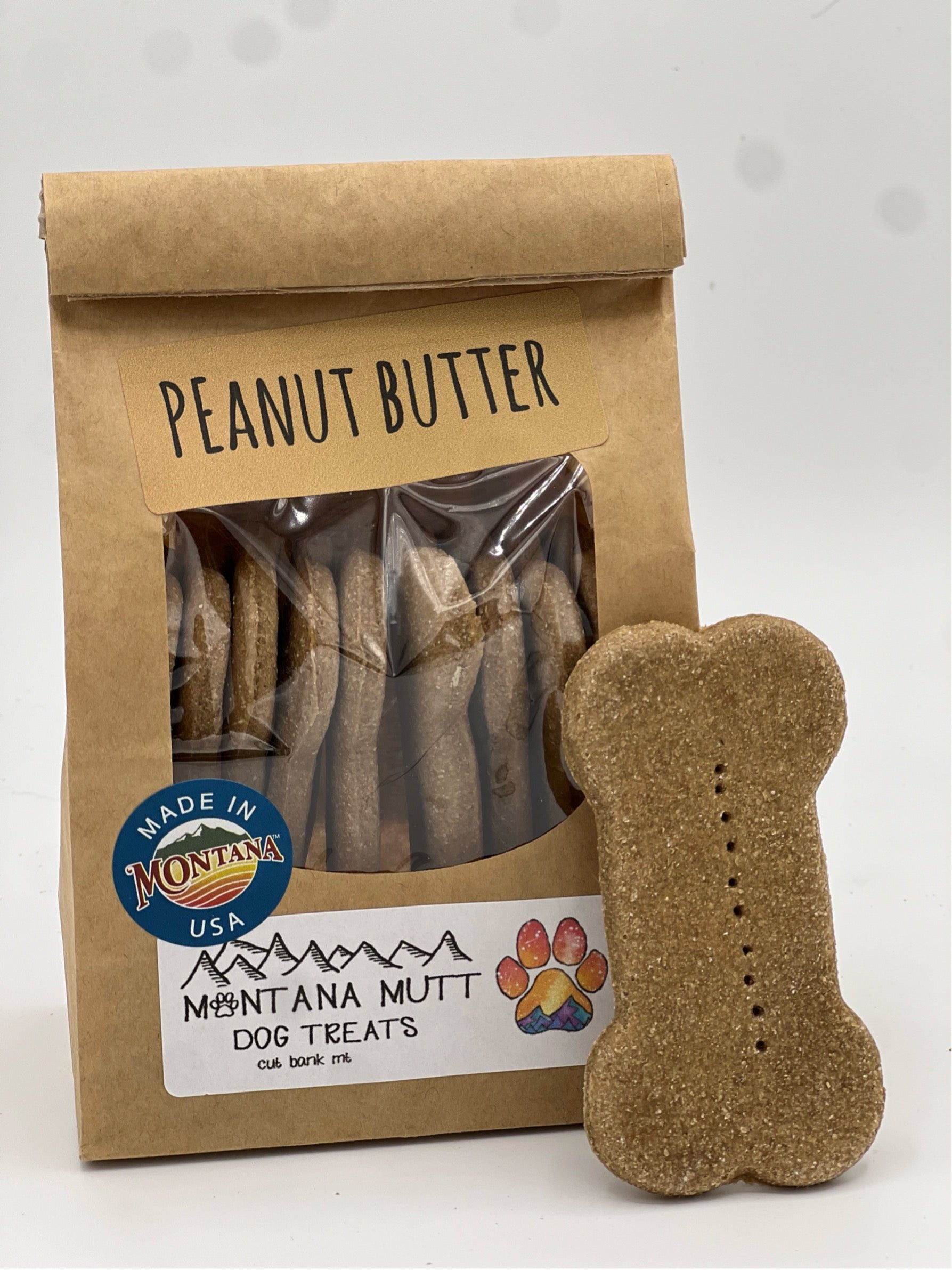 Peanut Butter Dog Treats Montana Mutt Bozeman Dog Company